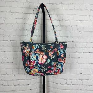 Vera Bradley Carson East West Pretty Posies Tote Bag